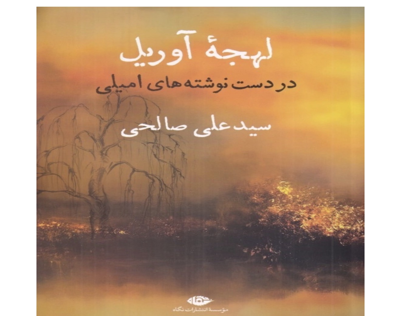 کتاب لهجه آوریل (در دست نوشته های امیلی) اثر علی صالحی انتشارات نگاه